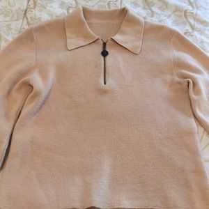 100% wool sweater